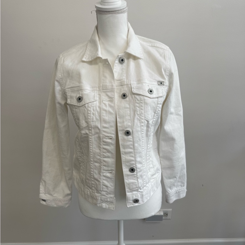 Lucky Brand White Denim Jacket